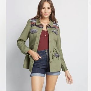 ModCloth Assorted Accession Anorak Jacket Size XXS